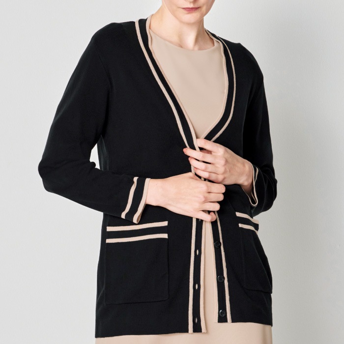 ユナイト [FOLLO RAISON] FR-0010 カーディガン（九分袖）