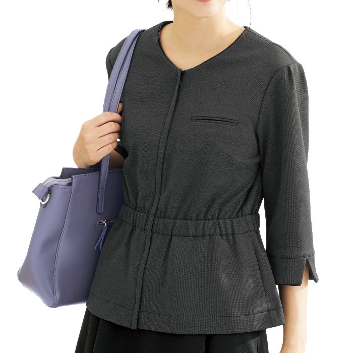 [nuovo] FB71422 ニットオーバーブラウス