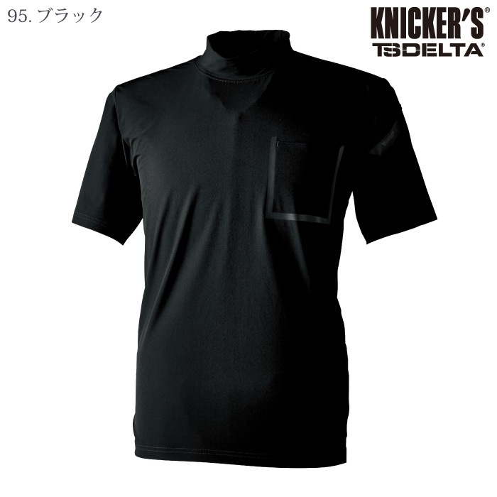 [TS Design] 83552 TS DELTAスウェットモックネックTシャツ