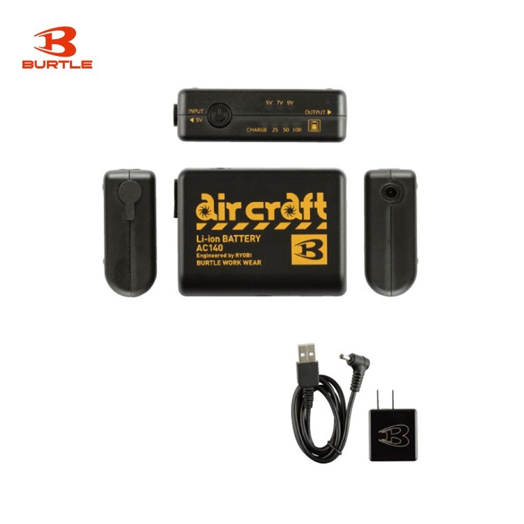バートル AC140 Li-ionミニバッテリー BURTLE バートルAC140 リチウムイオンバッテリー F ワークウェア