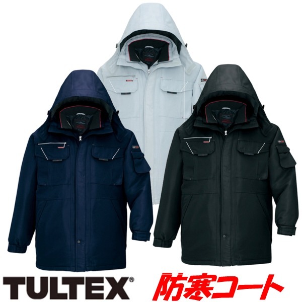アイトス 防寒コート 秋冬 防寒着 防寒着ジャケット ウインター・ギア TALTEX防寒 ジャケット 長袖 おしゃれ メンズ レディース az-8460-b