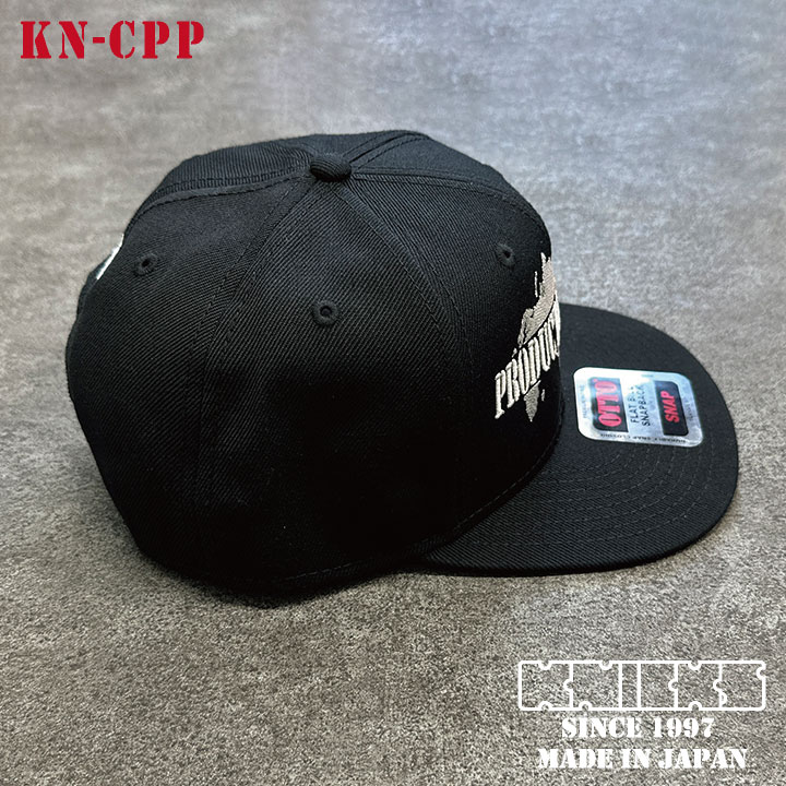 KNICKS　ニックス　KN-CPP　knicks　キャップ　【プロダクト】 ニックス(KNICKS) プロダクトロゴ フラットバイザーキャップ