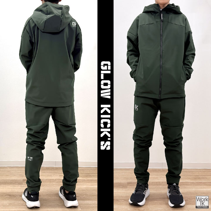 即日出荷] ケイゾック 暖かい 防風 パーカー ブルゾン ジャンパー