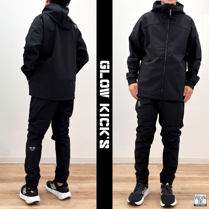 即日出荷] ケイゾック 暖かい 防風 パーカー ブルゾン ジャンパー