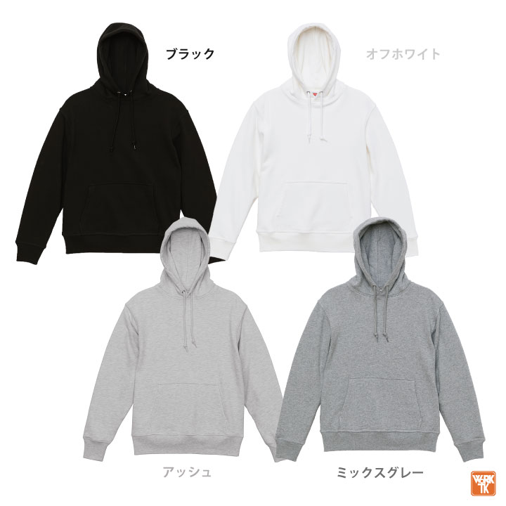 12.7オンス ヘヴィーウェイト スウェット プルオーバーパーカ 裏