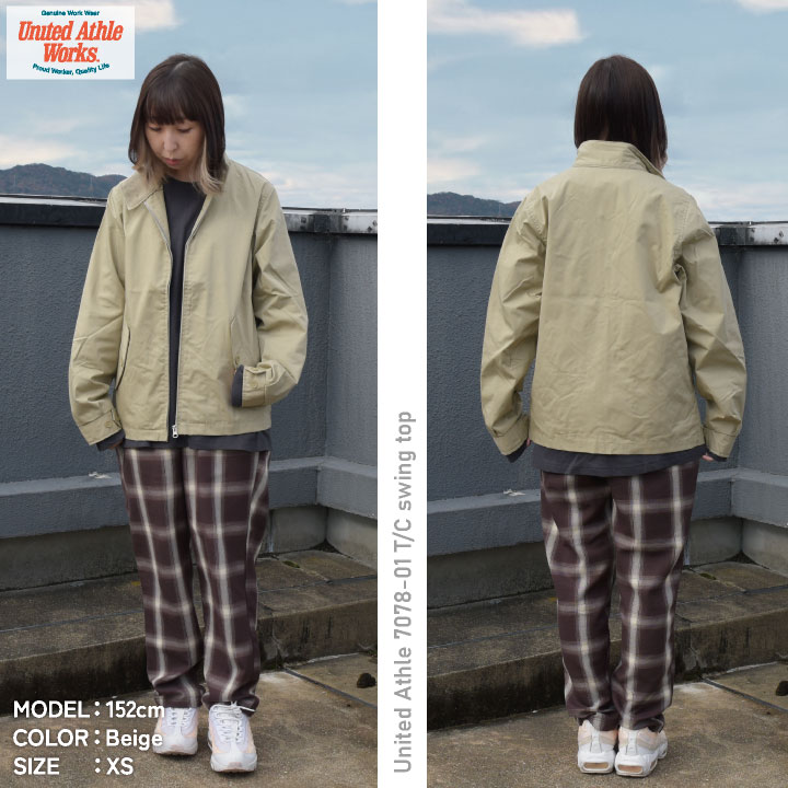 【ゆずた】CLAIGTON JACKET NYCO TWILL T Cスウィングトップ 防寒 防寒着 ノンアイロン ユナイテッドアスレ