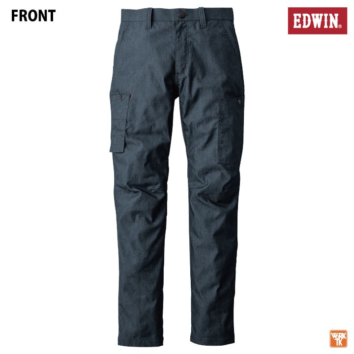 エドウィン ワークパンツ テーパード パンツ カーゴ 春夏 秋冬 スリム