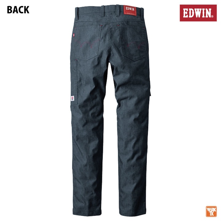 エドウィン ワークパンツ テーパード パンツ カーゴ 春夏 秋冬 スリム