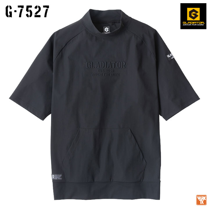 McGREGOR - 【メンズ】ライトウェイトモックネックTシャツ グラディエーター モックネックシャツ 接触冷感 ストレッチ 吸汗