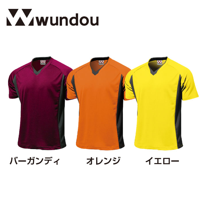 wundou サッカーウェア 半袖Tシャツ 大人 子供 ジュニア キッズ