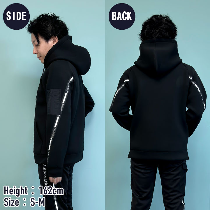 即日出荷] ディノベーション 長袖 パーカー プルオーバー ダンボール