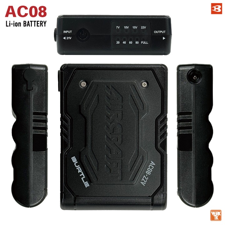 即日出荷] [2024年新型22V] バートル バッテリー 単品 エアークラフト