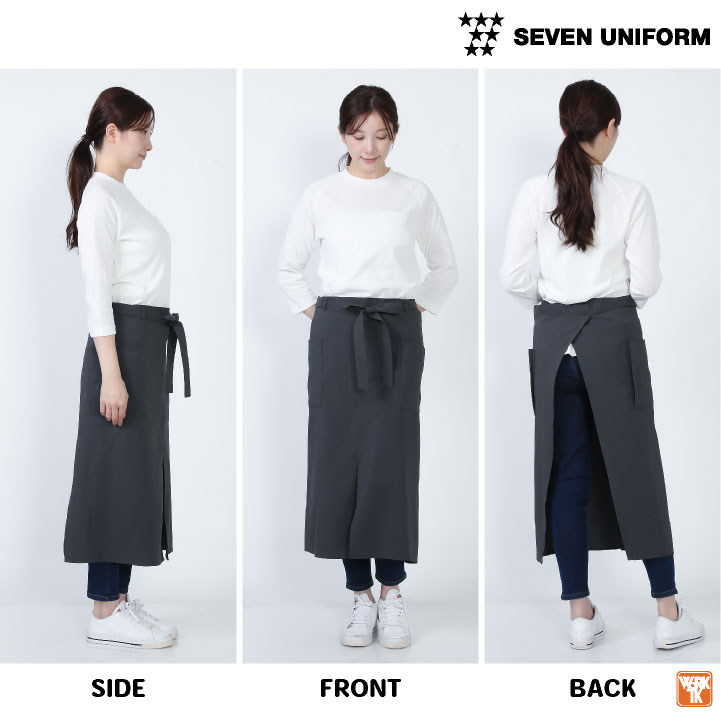 専用　サロンエプロン 楽天市場】エプロン 前掛け 胸付き デニム サロンエプロン カフェ