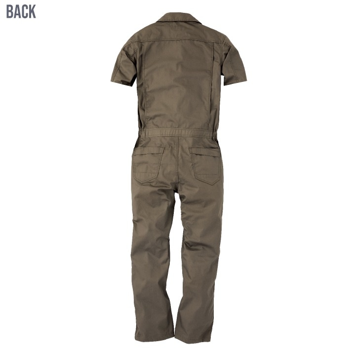 半袖 つなぎ メンズ レディース 高耐久 ツナギ オールインワン 作業服