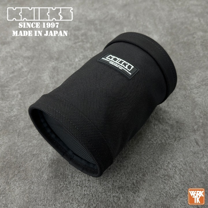 [即日出荷] KNICKS ニックス セフ対応ダストカップ [自立型] コーデュラ バリスティック生地 BA-100DC ブラック nx-ba-100dc