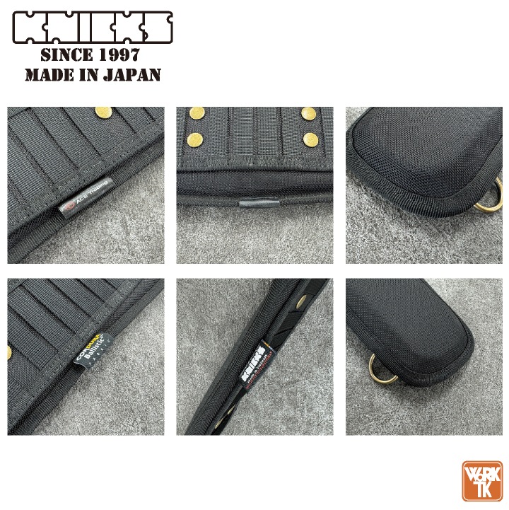 即日出荷] KNICKS ニックス 腰ベルトS(70) 腰袋 工具入れ コーデュラ 