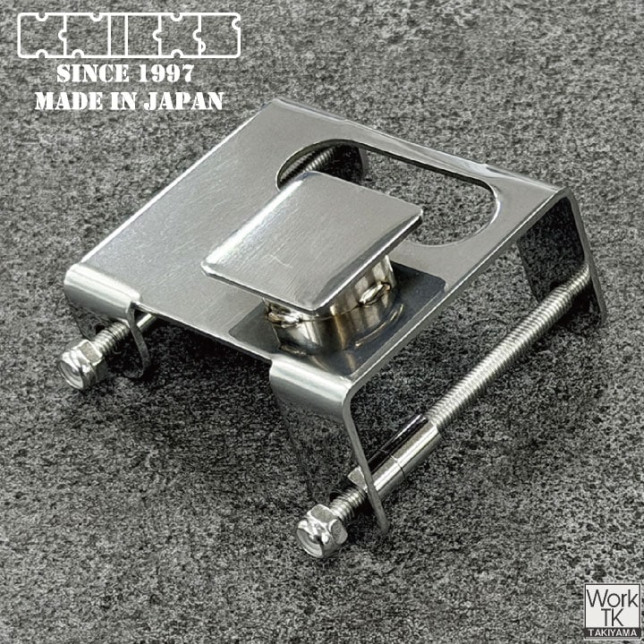 [即日出荷] KNICKS ニックス 固定着脱タイプ 2段ビットホルダー SUS-BH ステンレス 金具 腰道具 腰袋 nx-sus-bh