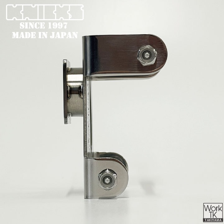 [即日出荷] KNICKS ニックス 固定着脱タイプ 2段ビットホルダー SUS-BH ステンレス 金具 腰道具 腰袋 nx-sus-bh