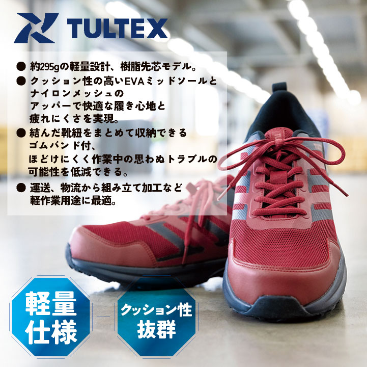 アイトス 59821 セーフティシューズ(ウレタン短靴ヒモ)(男女兼用