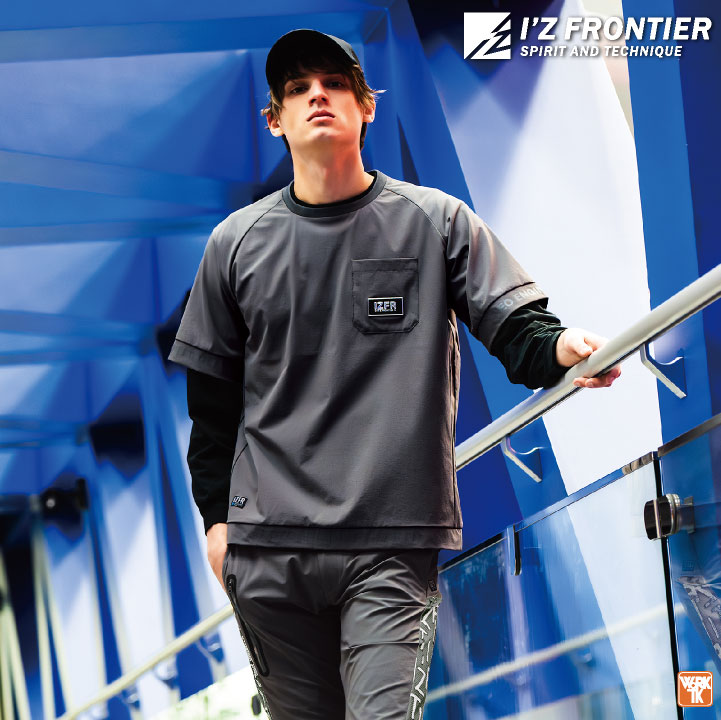 IZ FRONTIER(Mサイズ)BURTLE半袖パーカー(Lサイズ)5点セット 305bu671-6.jpg
