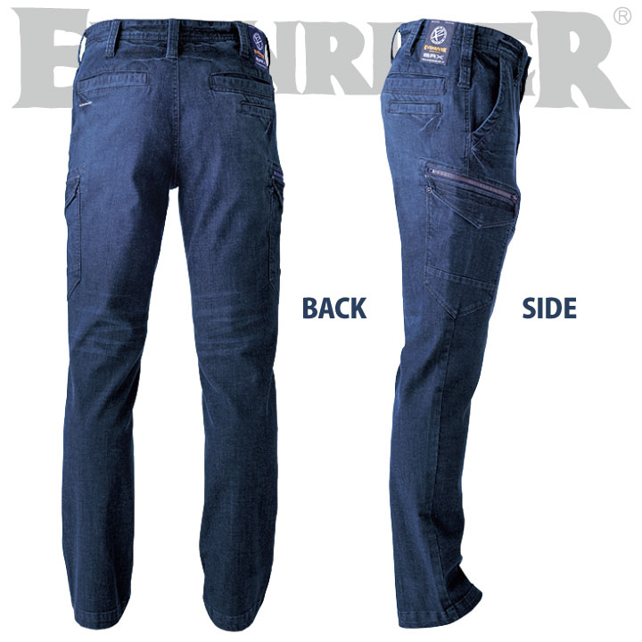 EVERNIVER ERX スリムフィット デニム　イーブンリバー　ワークパンツ 楽天市場】イーブンリバー EVENRIVER デニム カーゴパンツ 作業