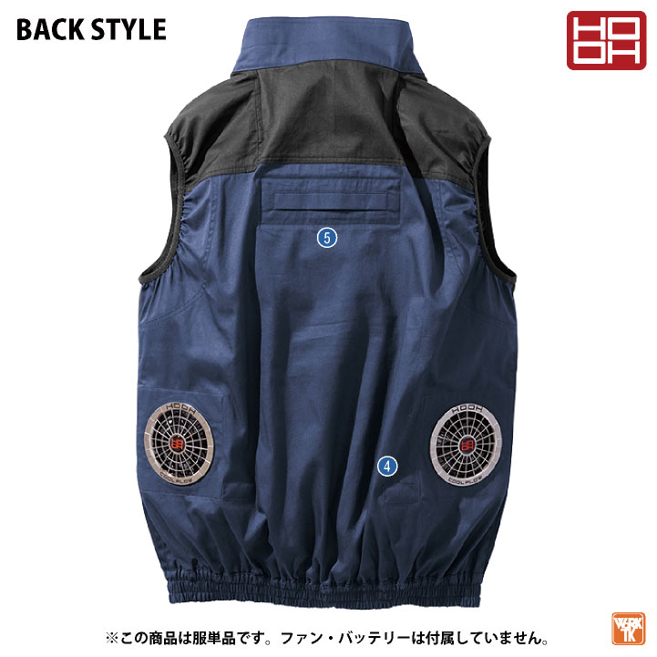 パーリーゲイツ 空調服　暑気対策 パーリーゲイツ 夏ゴルフを快適にする「ファンベスト」を新たに