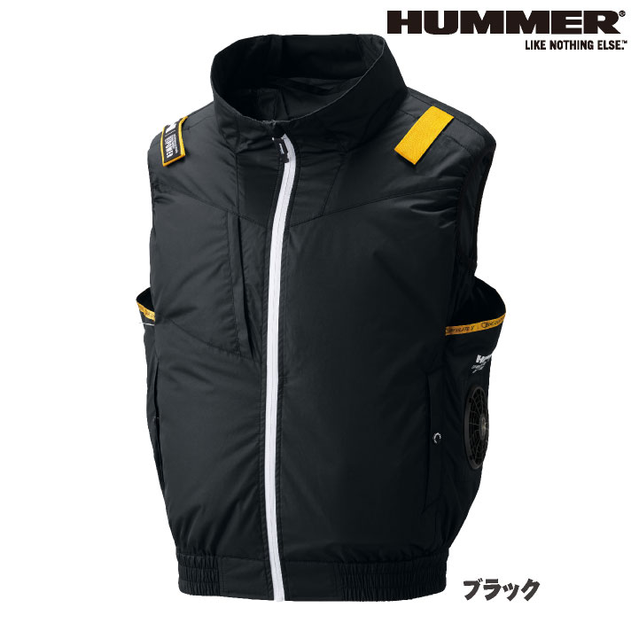 オーダーメイド　HUMMER4つ穴空調服 HUMMER ハマー 空調作業服 空調ベスト 春夏 メンズ レディース
