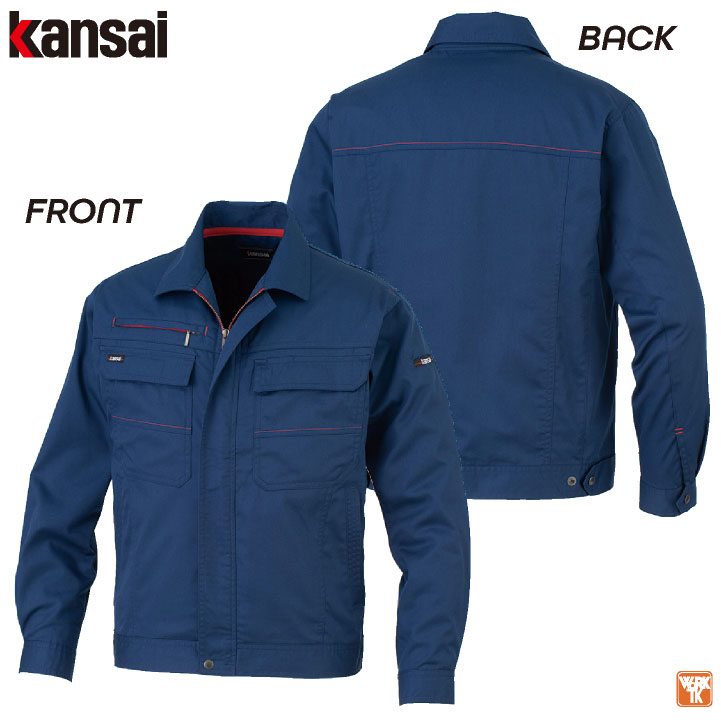 大手量販店ヒット商品]KANSAI 長袖 ブルゾン K20012 春夏 ジャケット