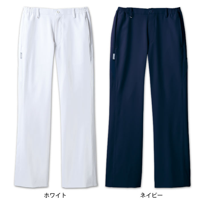 CHM151 アシックス asics レディースパンツ ノータック 両脇ゴム 看護