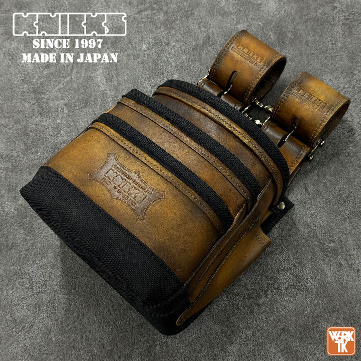 ニックス　レザー製ガーデニング、工具腰袋 複数ポケット ニックス腰袋(KNICKS)の通販|金津屋商店