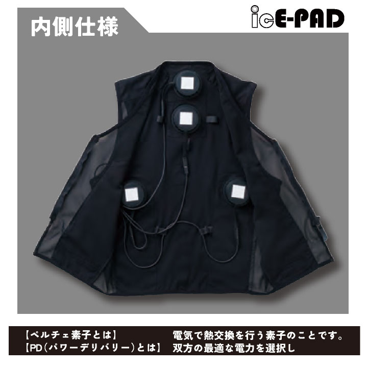Amazon.co.jp: [YAHAVA] ペルチェ ベスト 冷却ブレート付き