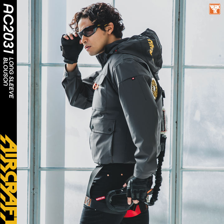 2025 最新モデル バートル 空調服 AC2031 ネイビー XL エアークラフト