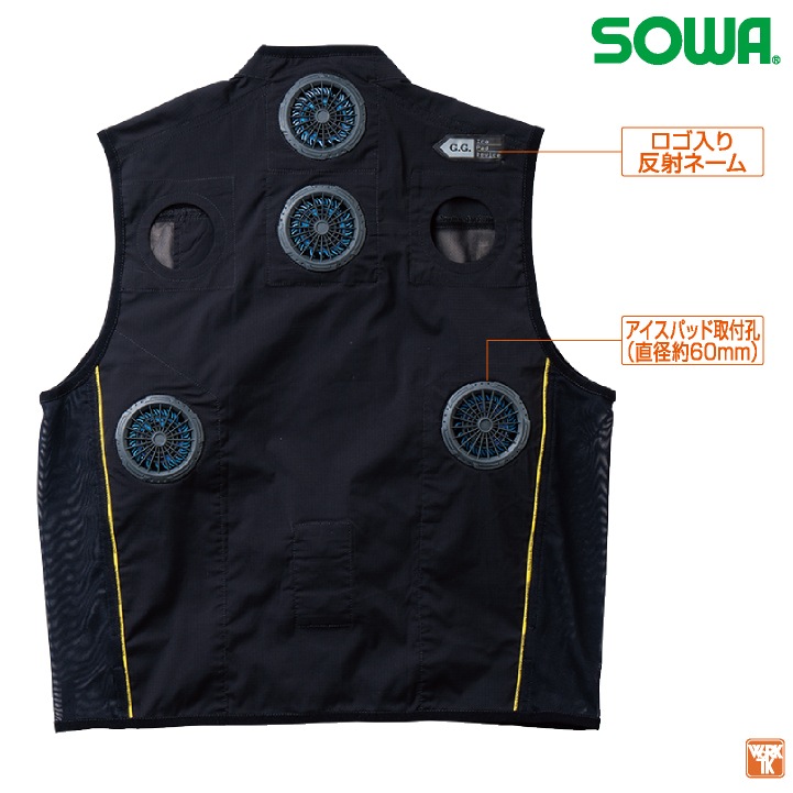 ３枚プレート　T3ペルチェ　メッシュクールベスト 黒 T3ペルチェ メッシュクールベスト 黒