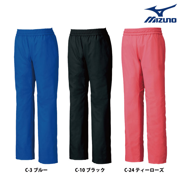 ミズノ イージーパンツ MIZUNO ストレッチ 接触冷感 涼しい 軽い 吸汗速乾 チームスクラブ 白衣 男性 女性 兼用 メディカルウェア チトセ スクラブパンツ 春 夏 股下ハーフメイド ct-mz0159