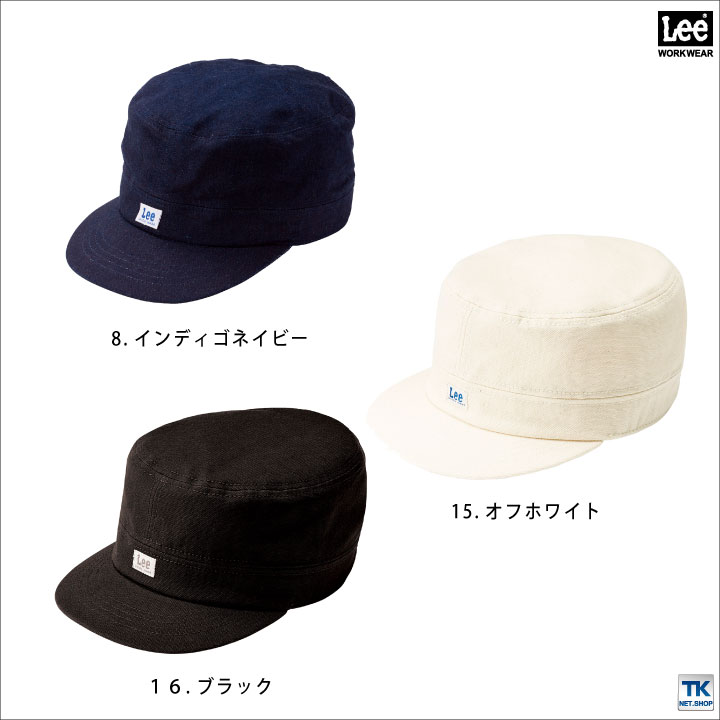 Lee CAP ワークキャップ 帽子 WORKWEAR デニム ヒッコリーストライプ