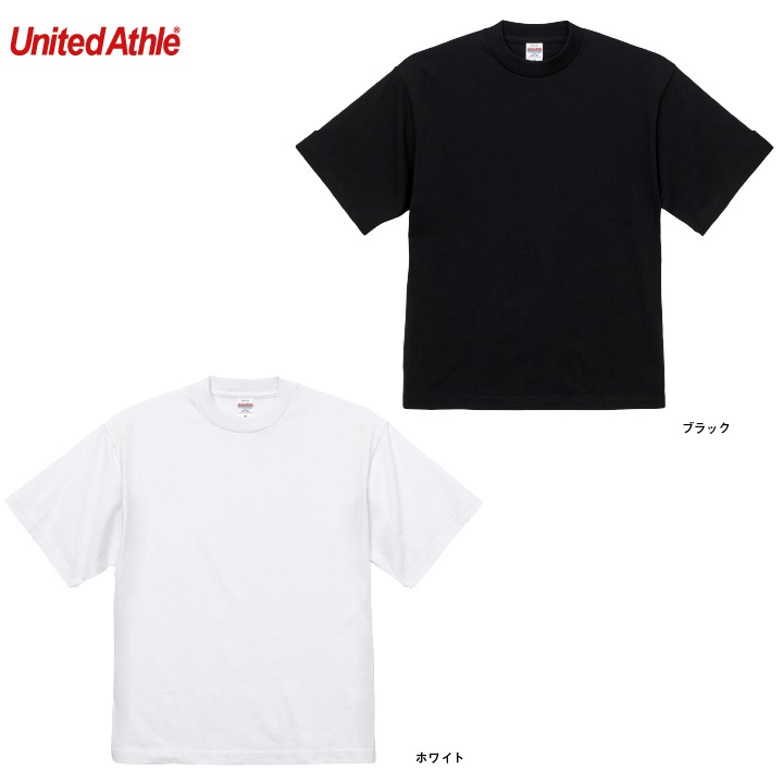 ユナイテッドアスレ 半袖 Tシャツ ルーズシルエット ストリート シンプル カジュアル スポーツ メンズ レディース 加工用 オリジナルアイテム用 グッズ United Athle cb-4277-01