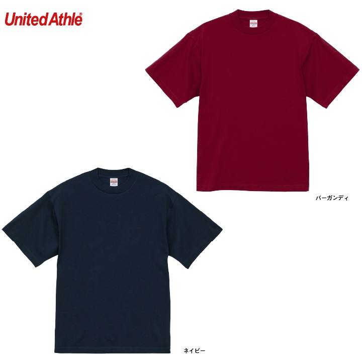 ユナイテッドアスレ 半袖 Tシャツ ルーズシルエット ストリート シンプル カジュアル スポーツ メンズ レディース 加工用 オリジナルアイテム用 グッズ United Athle cb-4277-01