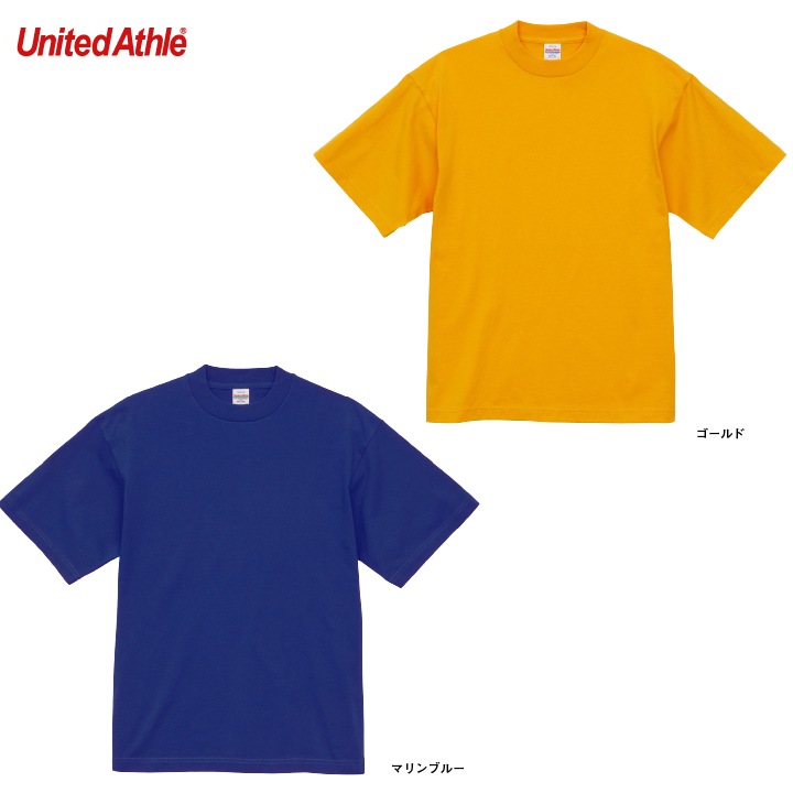 ユナイテッドアスレ 半袖 Tシャツ ルーズシルエット ストリート シンプル カジュアル スポーツ メンズ レディース 加工用 オリジナルアイテム用 グッズ United Athle cb-4277-01