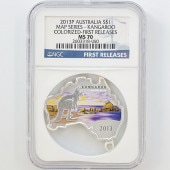 2013 �������ȥ�ꥢ �Ͽ޷� ���󥬥롼 1���� ��� NGC MS 70 FR ������ �ǹ���� ����̤������