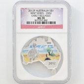 2012 �������ȥ�ꥢ �Ͽ޷� ���ߥ塼 1���� ��� NGC MS 70 ER ������ �ǹ���� ����̤������