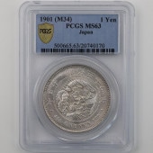 1901 ����34ǯ 1�߶�� PCGS MS63 ̤���� ��1�߶�� ������