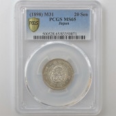 1898 ���� ����31ǯ ε 20�� ��� PCGS MS 65 ̤���ѡ�����̤������ ������
