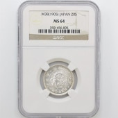 1905 ����38ǯ ε 20�� ��� NGC MS64 ̤���ѡ�����̤������ ������