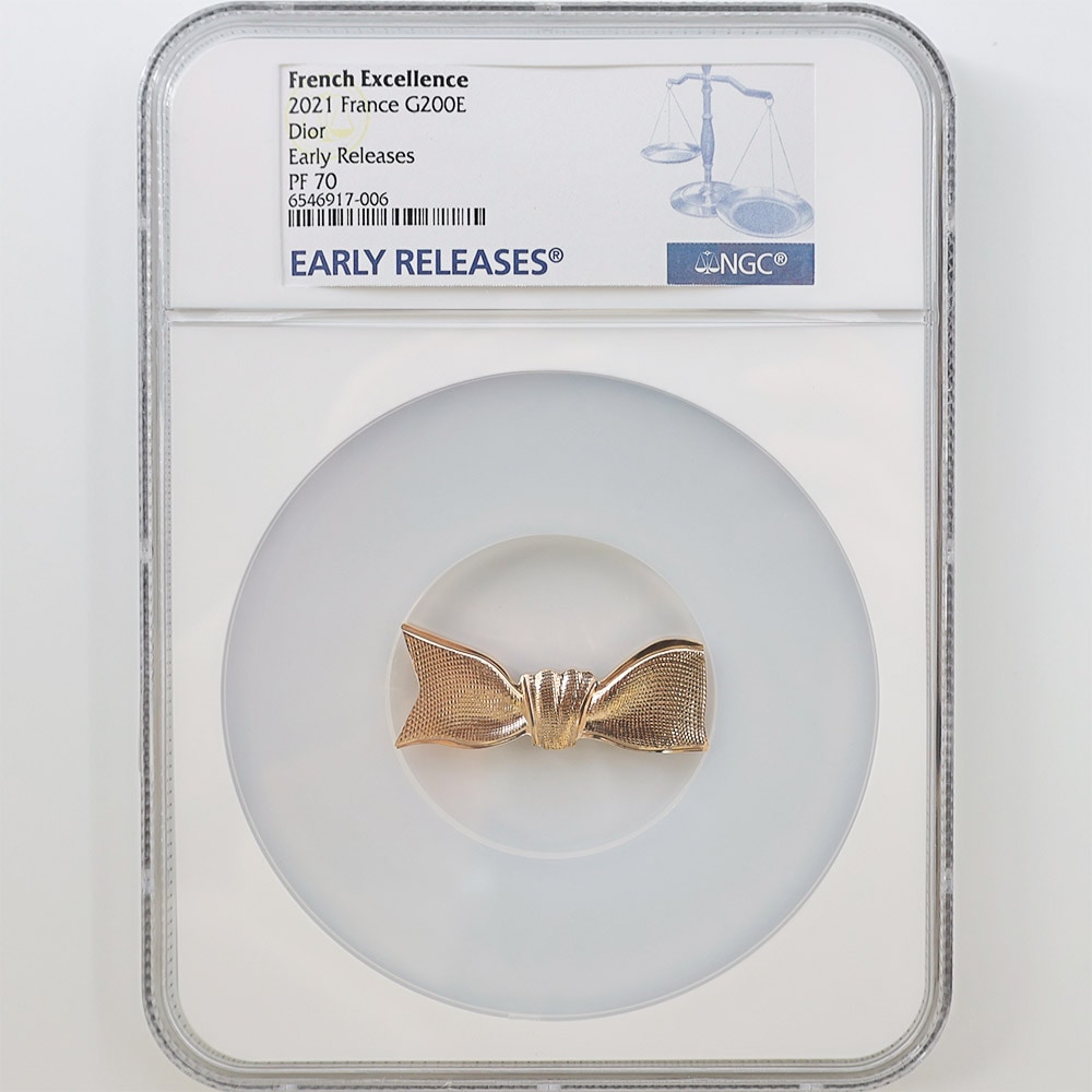 2021 フランス ディオール(Dior) 創業75周年 200ユーロ 金貨 1オンス プルーフ NGC PF 70 ER 初鋳版 最高鑑定  完全未使用品 元箱付 | フランス,フランス 金貨 | 株式会社世界コイン