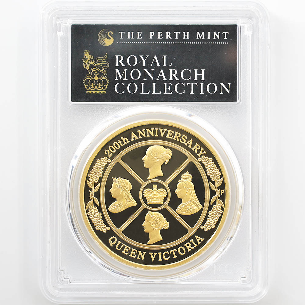 世界307枚☆最高鑑定】ヴィクトリア女王生誕200周年記念 2019