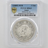1885 ���� ����18ǯ 1�߶��(�緿) PCGS MS63 ̤������ ��1�߶�� ������