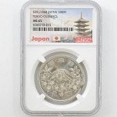 1964 ���� ��������ԥå��������ǰ ��߶�� NGC MS65 ̤���ѡ�����̤������ 1000�� ��ʾ �Ų� ��ǰ������ ����39ǯ