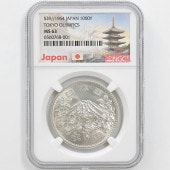 1964 ���� ��������ԥå��������ǰ ��߶�� NGC MS63 ̤������ 1000�� ��ʾ �Ų� ��ǰ������ ����39ǯ