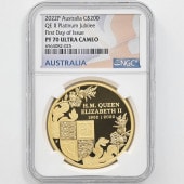 2022 �������ȥ�ꥢ ���ꥶ�٥�2��¨��70��ǯ��ǰ �ץ���ʡ�����ӥ꡼ 200��ɥ� ��� 2���� �ץ롼�� NGC PF 70 UC FDOI ������ �ʽ�������� �ǹ���� ����̤������ ��Ȣ�� �������ȥ�ꥢ ���