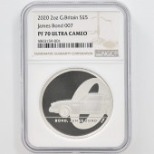 �������� 2020 �ѹ� 007 �������ॺ���ܥ�� ��1�� 5�ݥ�� ��� 2���� �ץ롼�� NGC PF 70 UC �ǹ���� ����̤������